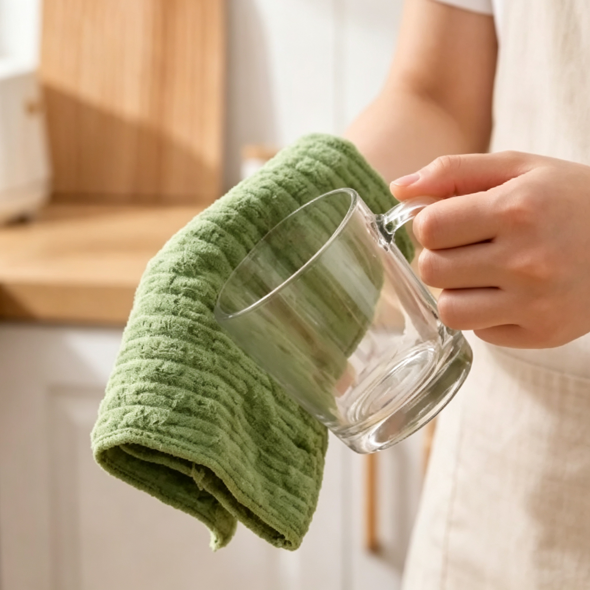 Cleaning glass and mirror