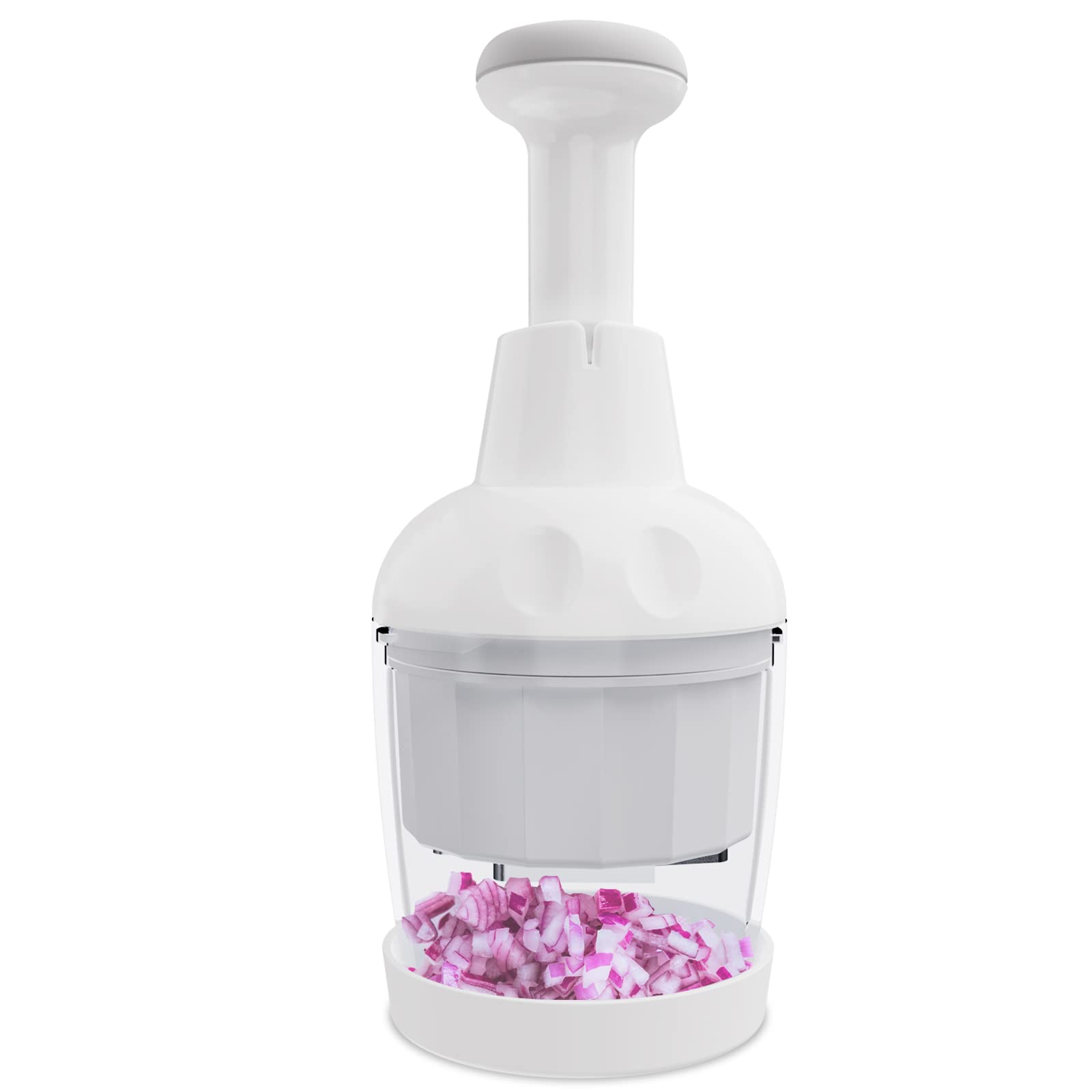 Manual Push Food Chopper