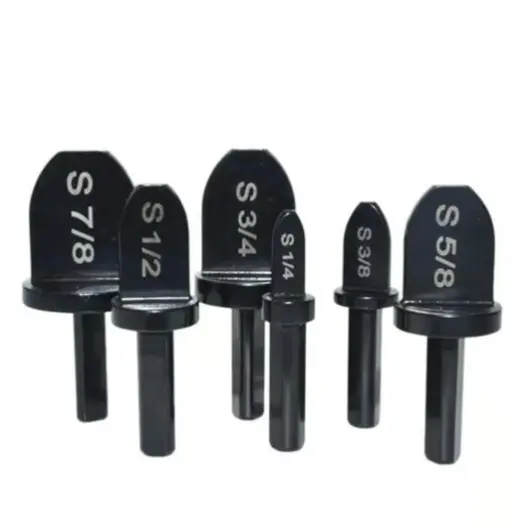 HVAC Swaging Drill Bit Set, Copper Tube Flaring Tool for Air Conditioning Repair