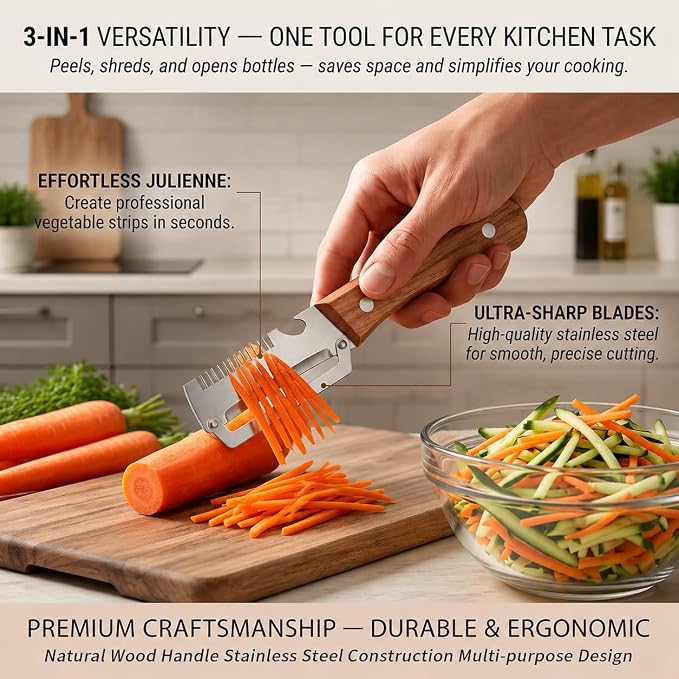 3-in-1 Vegetable Peeling Knife