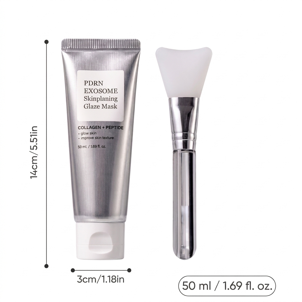 PDRN Exosome Skinplaning Glaze Mask with Collagen & Peptide