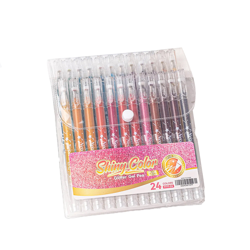 Glitter Gel Pens Metallic Drawing Set