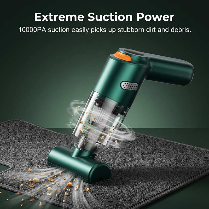 🚗LAST DAY SALE 49% OFF⚡50K+ SOLD!!🔥🔋High-Power Cordless Vacuum Cleaner Kit for Car💨