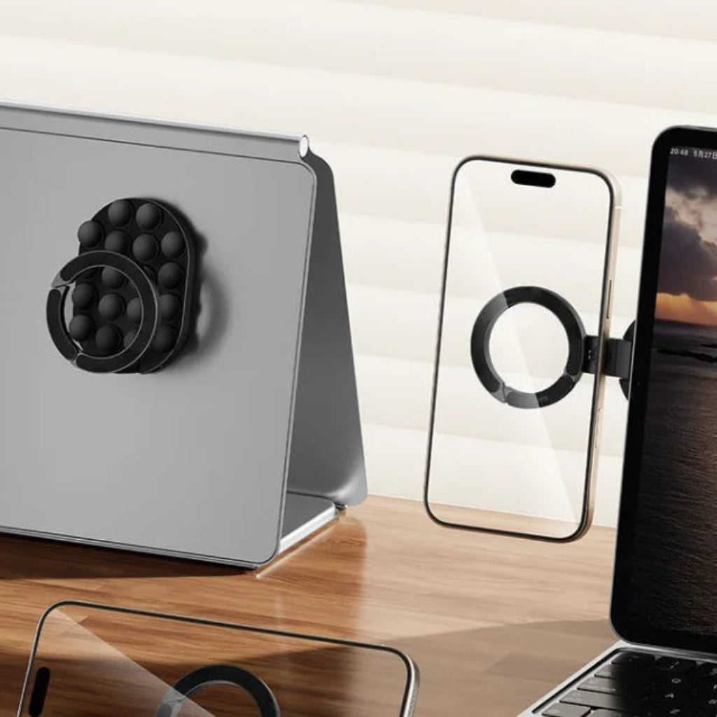 Compact Suction Magnetic Phone Mount