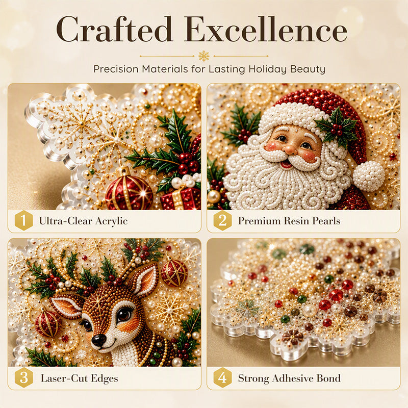 🔥Early Christmas Promotion 49% OFF🔥Christmas DIY Painting Hanging Ornaments Set
