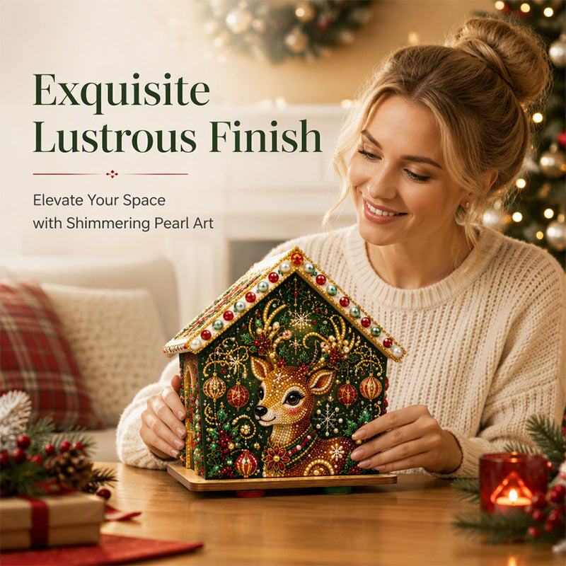 🎄⏳LAST DAY SALE ONLY＄29.99!!☃️3D DIY Pearl Art Christmas Painting Kit