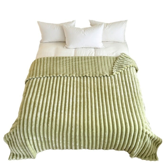 ⏳Time-Limited Special 49% Off⏰🔥🛏️Thickened Rabbit Plush&Milk Velvet Cover Blanket🍂Large Throw💤Wrap up in Ultimate Comfort