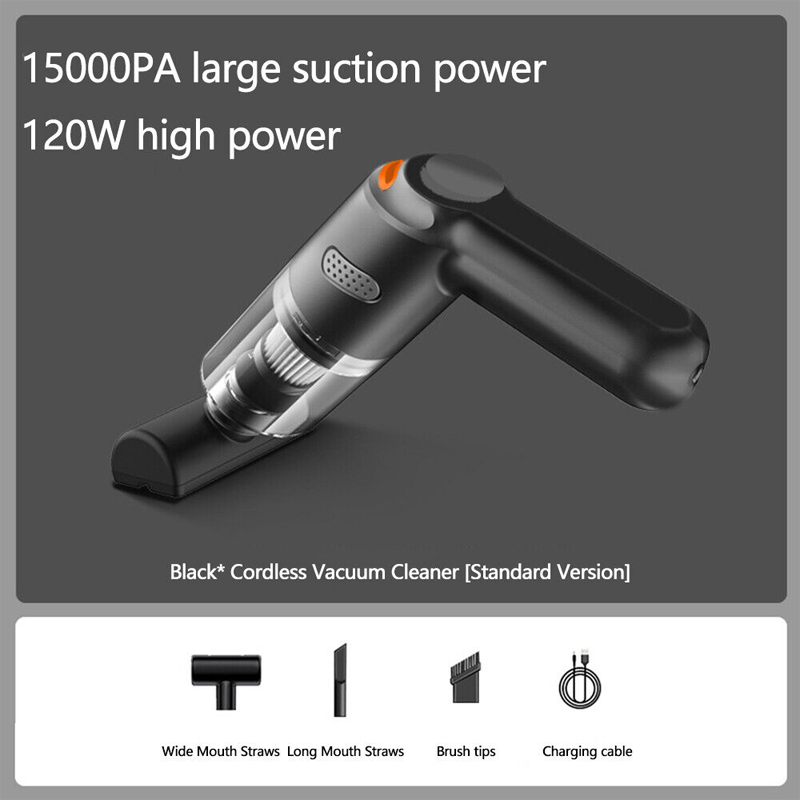 🚗LAST DAY SALE 49% OFF⚡50K+ SOLD!!🔥🔋High-Power Cordless Vacuum Cleaner Kit for Car💨