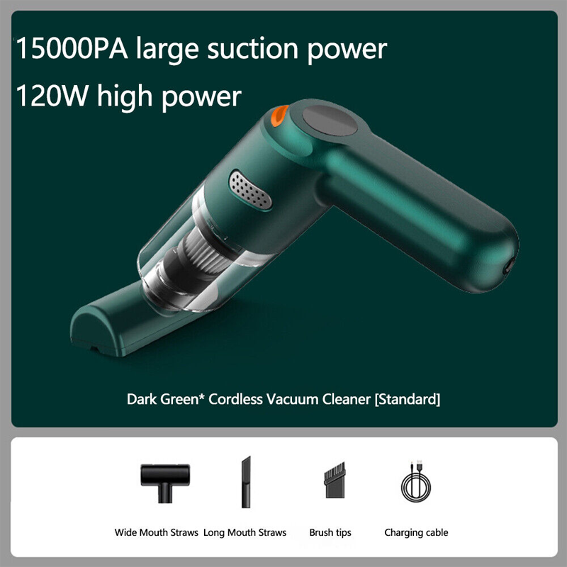 🚗LAST DAY SALE 49% OFF⚡50K+ SOLD!!🔥🔋High-Power Cordless Vacuum Cleaner Kit for Car💨