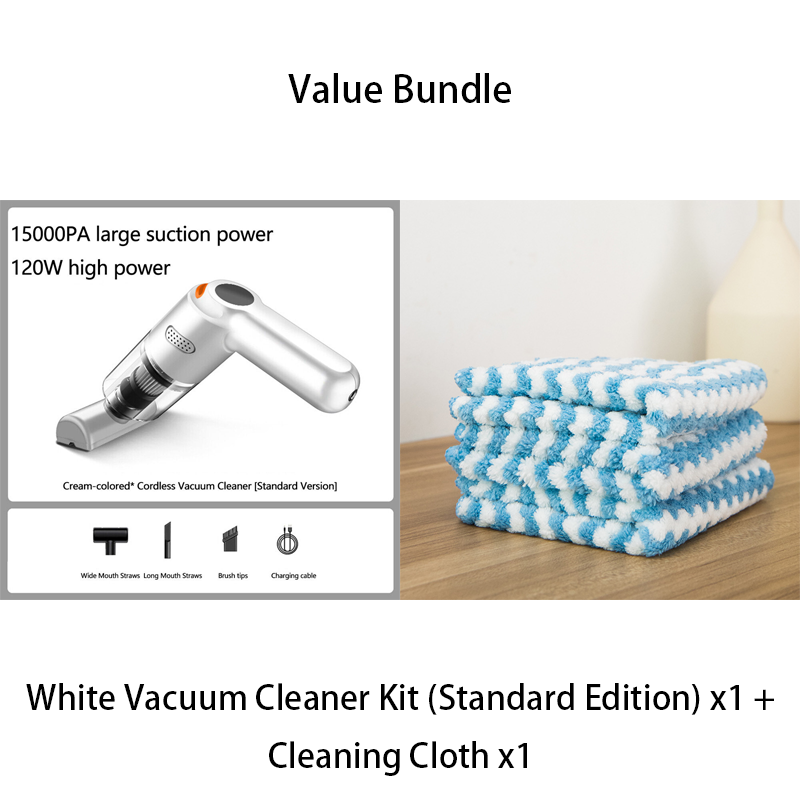 🚗LAST DAY SALE 49% OFF⚡50K+ SOLD!!🔥🔋High-Power Cordless Vacuum Cleaner Kit for Car💨
