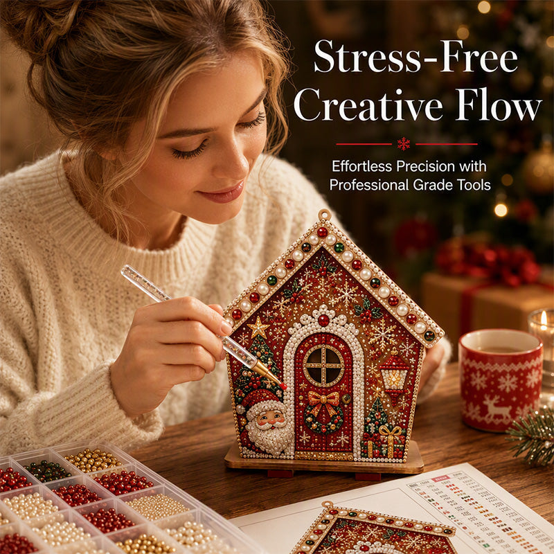 🎄⏳LAST DAY SALE ONLY＄29.99!!☃️3D DIY Pearl Art Christmas Painting Kit
