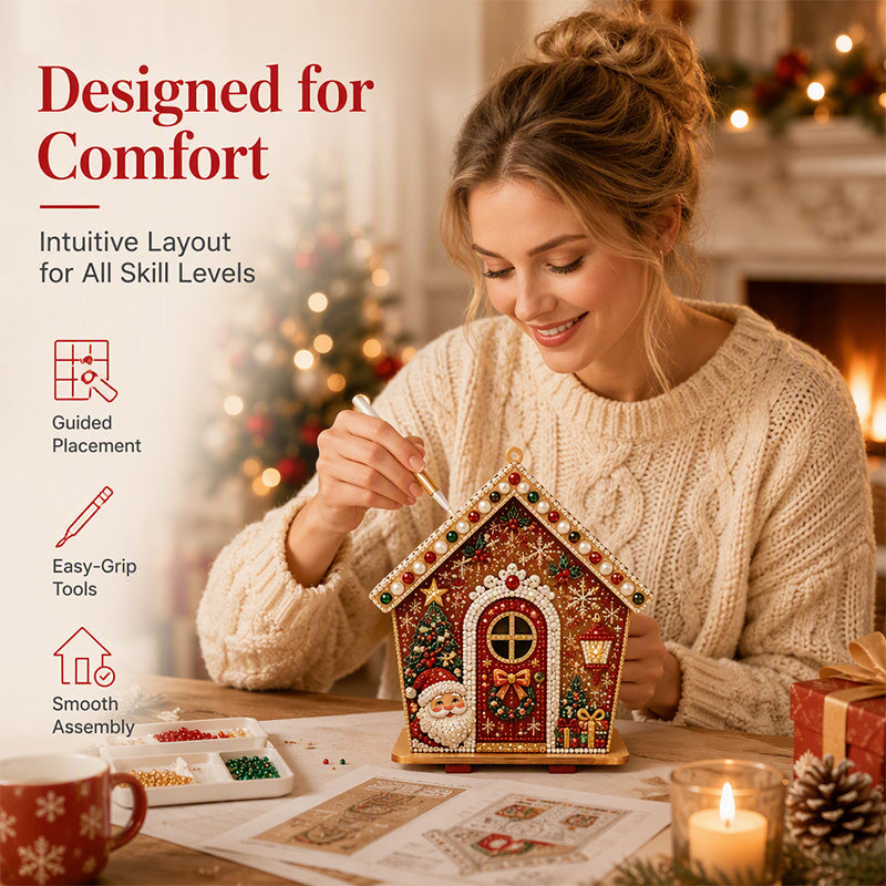 🎄⏳LAST DAY SALE ONLY＄29.99!!☃️3D DIY Pearl Art Christmas Painting Kit