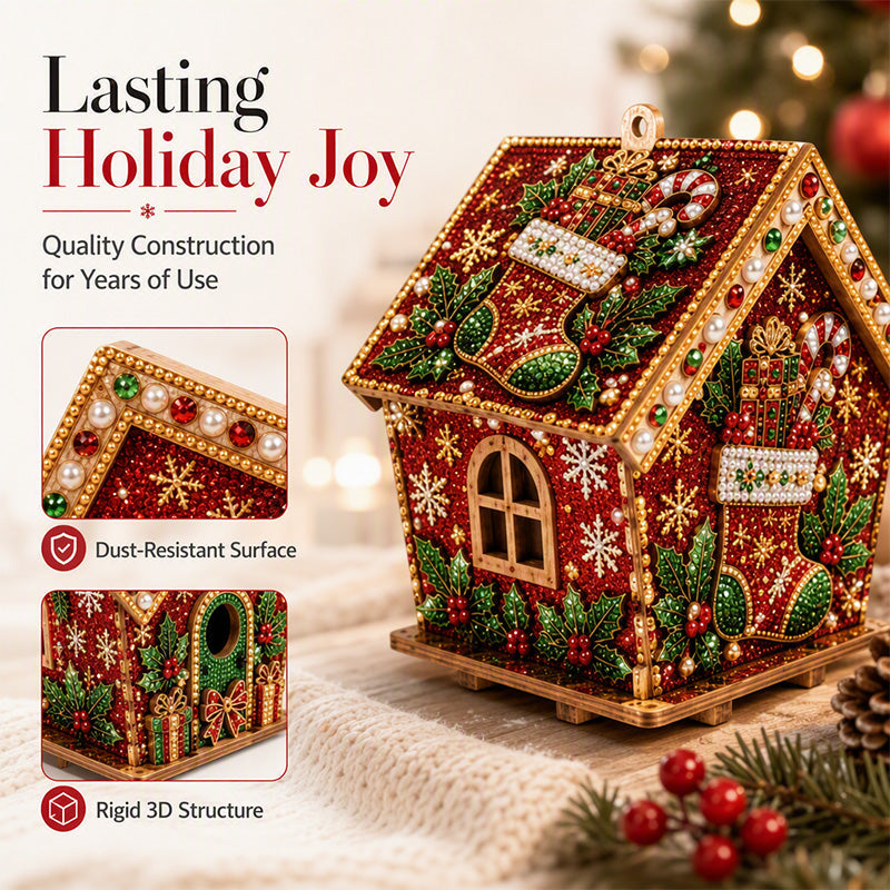 🎄⏳LAST DAY SALE ONLY＄29.99!!☃️3D DIY Pearl Art Christmas Painting Kit