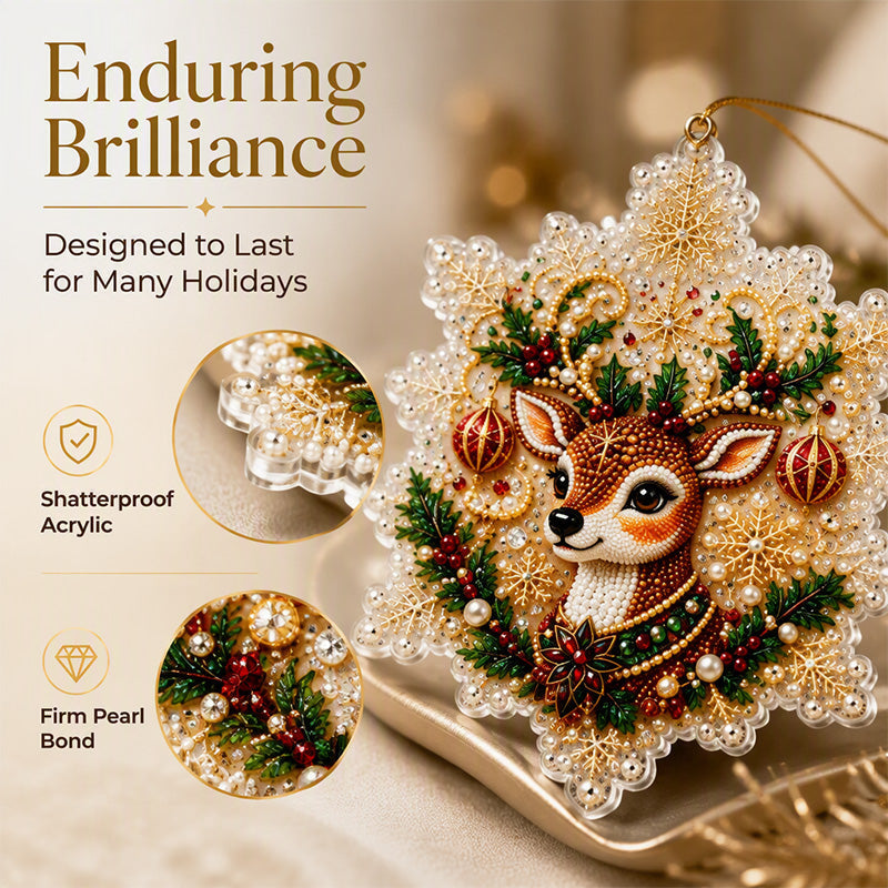 🔥Early Christmas Promotion 49% OFF🔥Christmas DIY Painting Hanging Ornaments Set