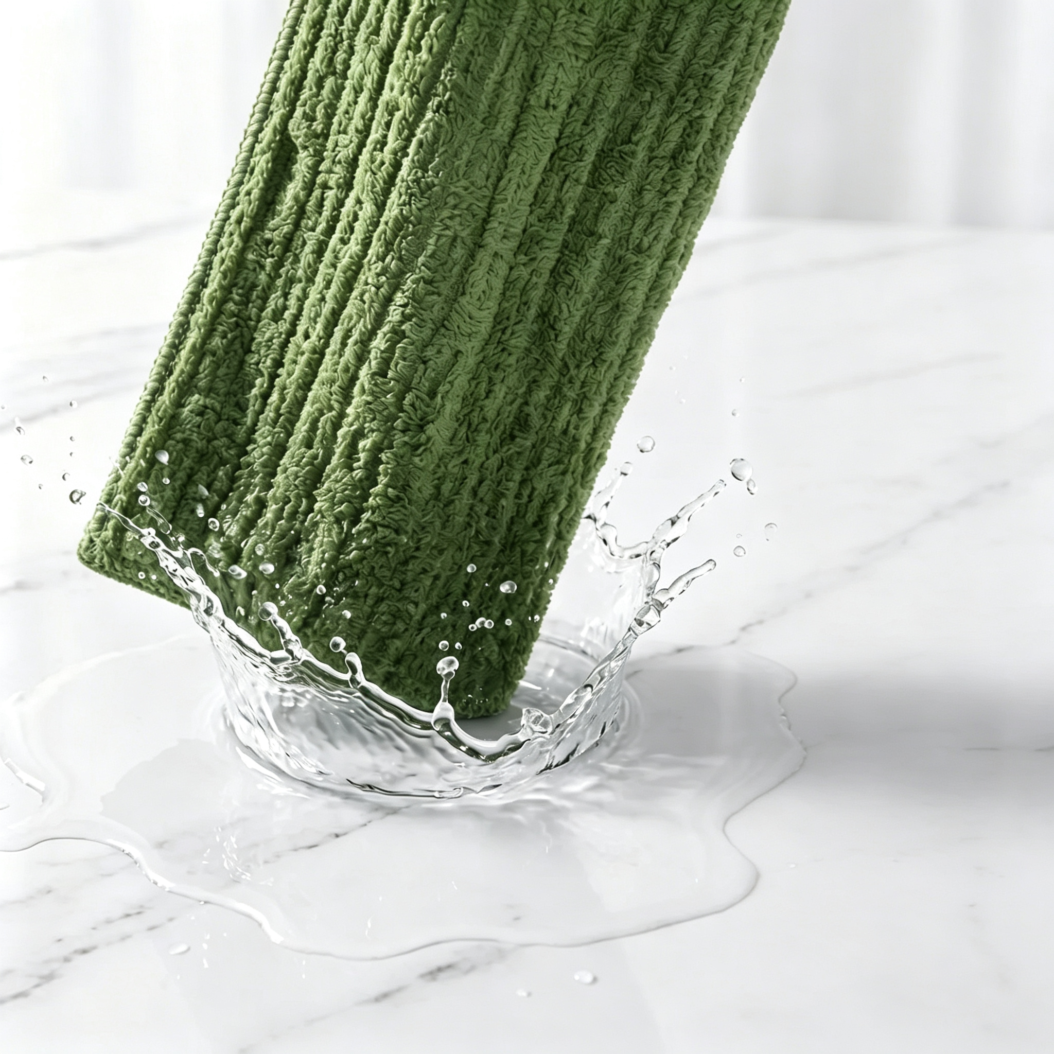 Cleaning cloth in everyday use