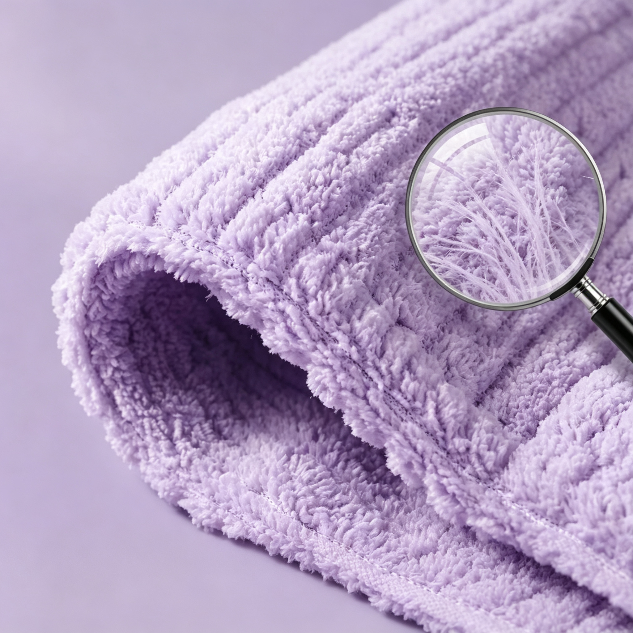 Lint-free cleaning on glass