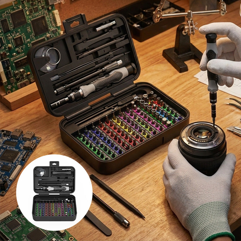 132-in-1 Micro Magnetic Screwdriver Set