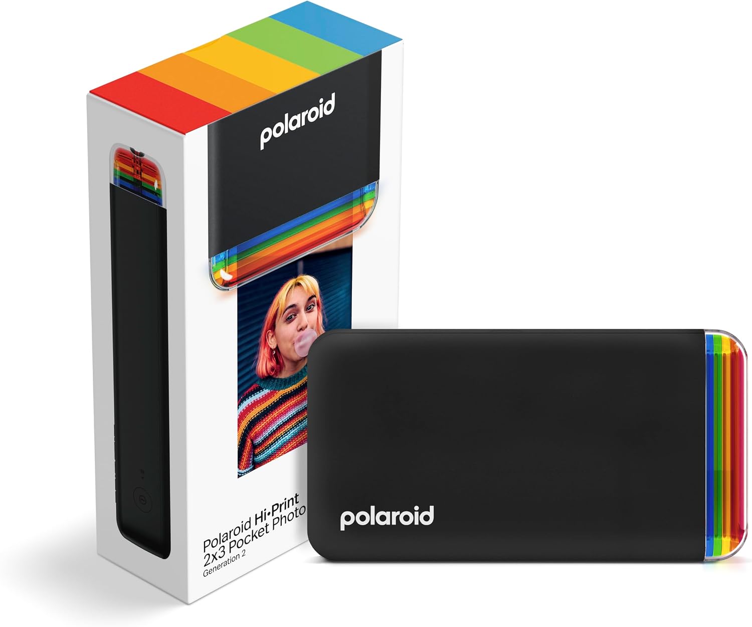 Polaroid Hi·Print 2x3 Generation 2 Pocket Photo Printer