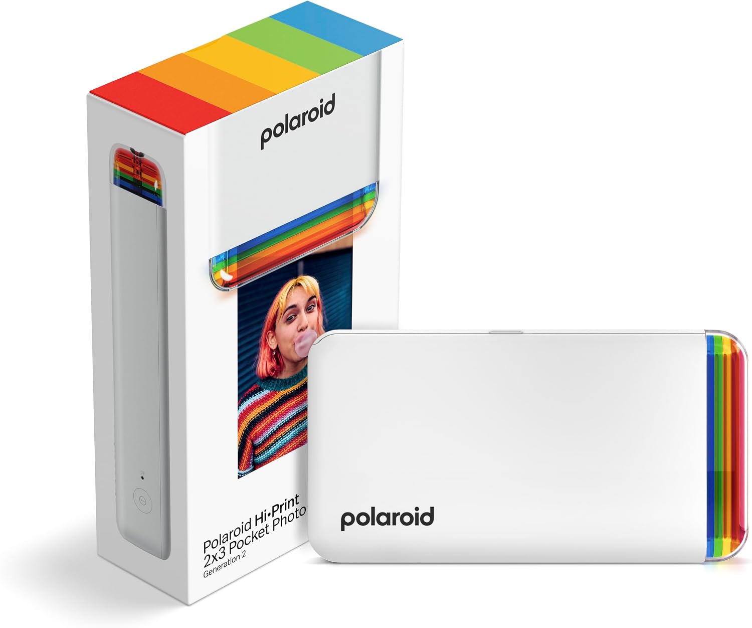 Polaroid Hi·Print 2x3 Generation 2 Pocket Photo Printer
