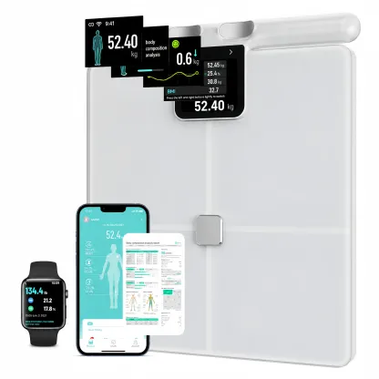 KEEPVA FitScan kroppsanalysevekt med 8 elektroder