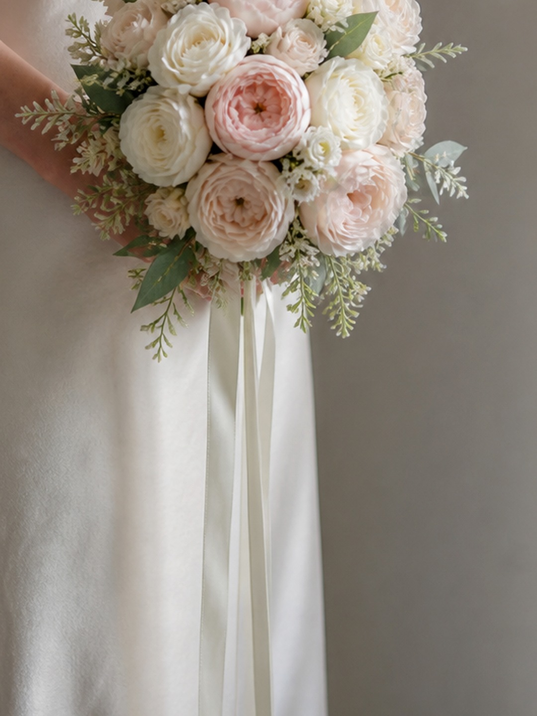 Lunar White Cascade Bouquet