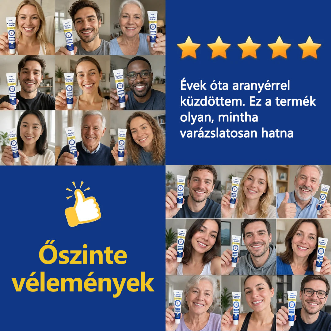 CleraNaure® ComfortShield Aranyér Nyugtató Kenőcs