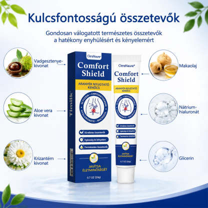 CleraNaure® ComfortShield Aranyér Nyugtató Kenőcs