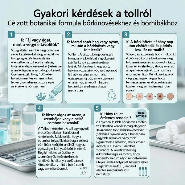 Hivatalos áruház | CleraNaure® 7 napos pigmentfolt- és bőrhiba-eltüntető kezelés (Fájdalommentes, hegmentes görgős applikátor)