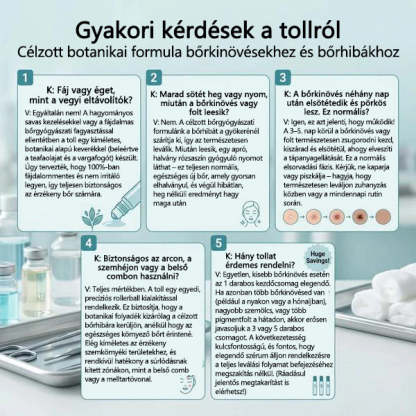 Hivatalos áruház | CleraNaure® 7 napos pigmentfolt- és bőrhiba-eltüntető kezelés (Fájdalommentes, hegmentes görgős applikátor)