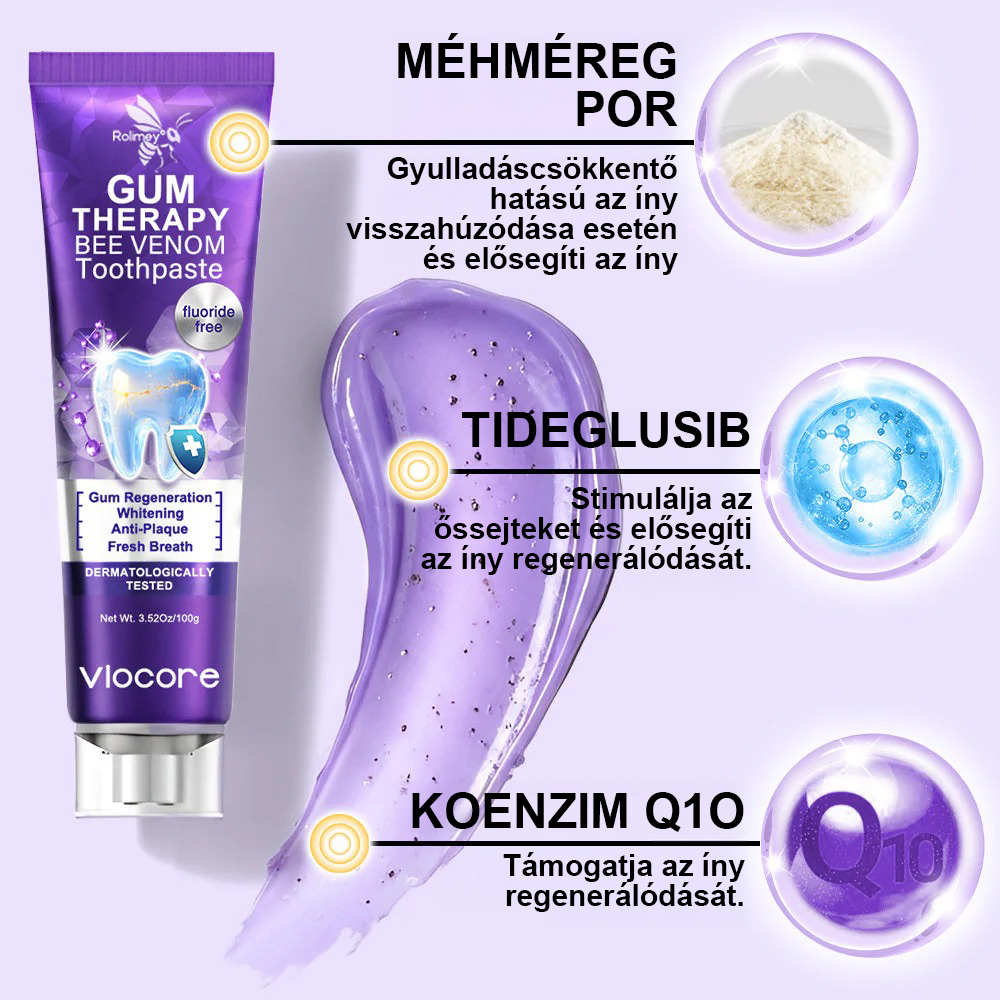 🌙🌟Rolimey® VioCore Méhméreg Fogkezelő Fogkrém📦