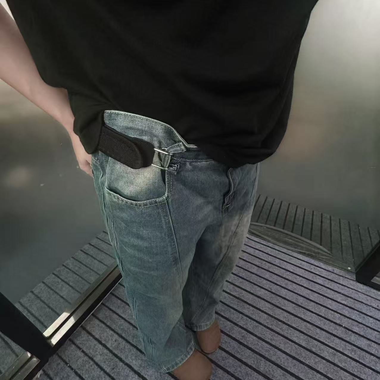 🔥Buckle‑Free Invisible Stretch Belt
