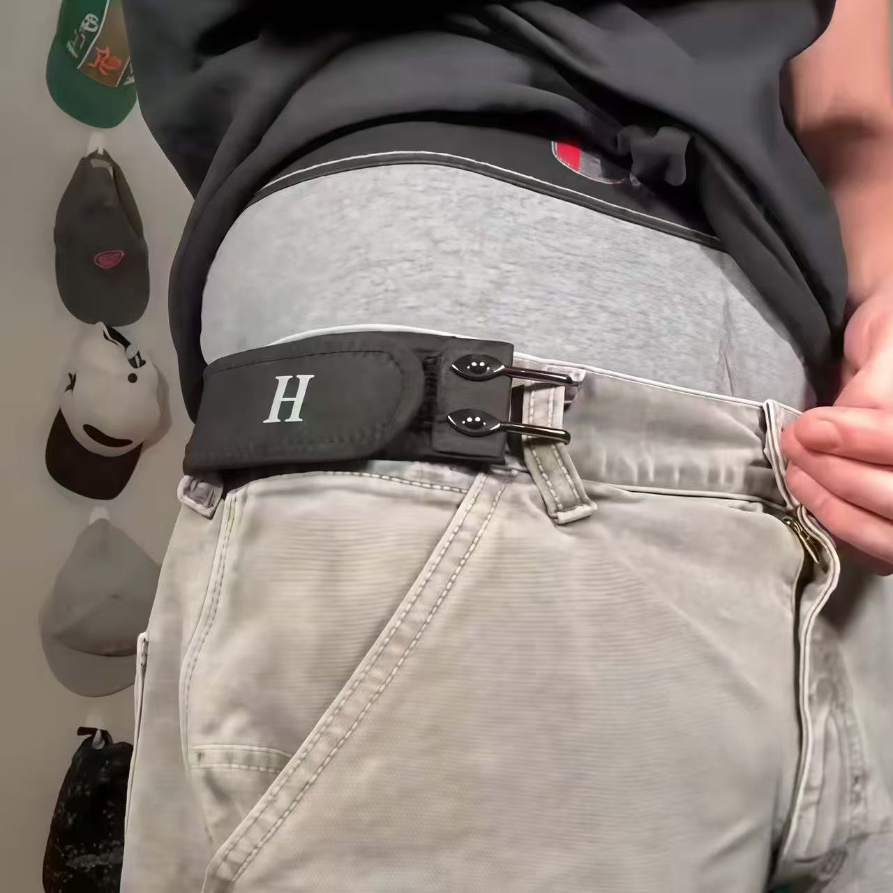 🔥Buckle‑Free Invisible Stretch Belt