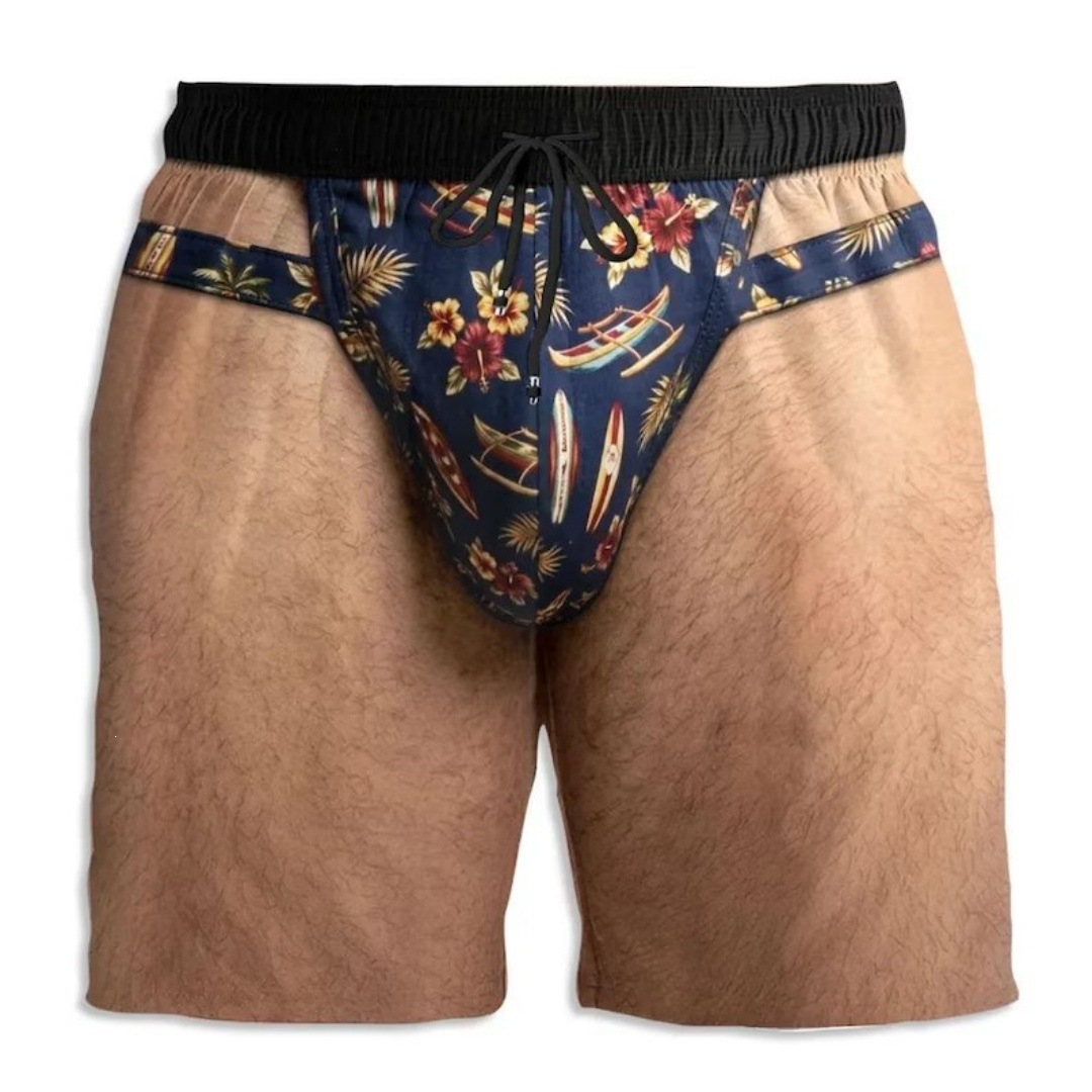 Men Patriotic American Flag Beach Swim Trunks Summer Board Shorts