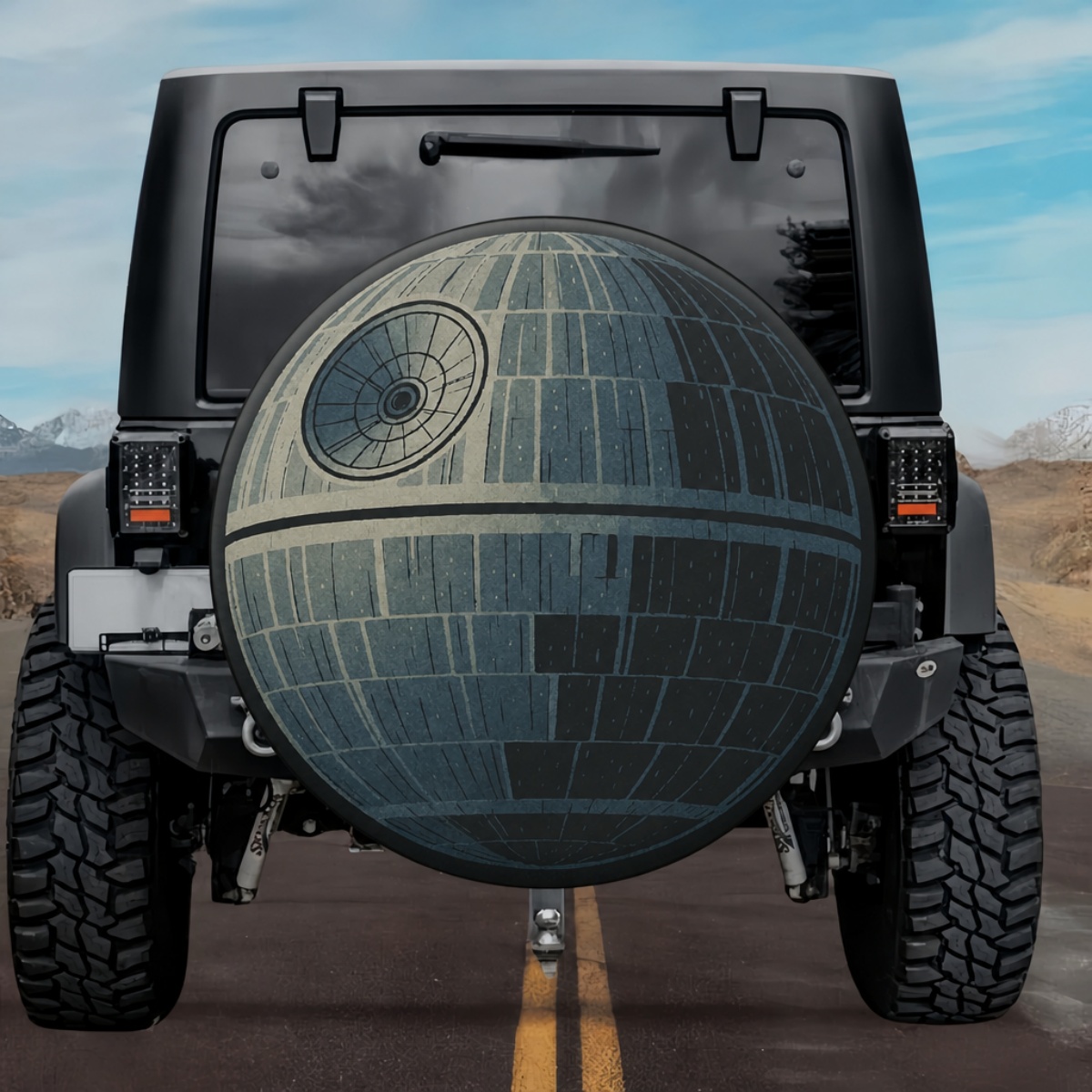 Star Wars Death Star Spare Tire Cover for Jeep, SUV & RV