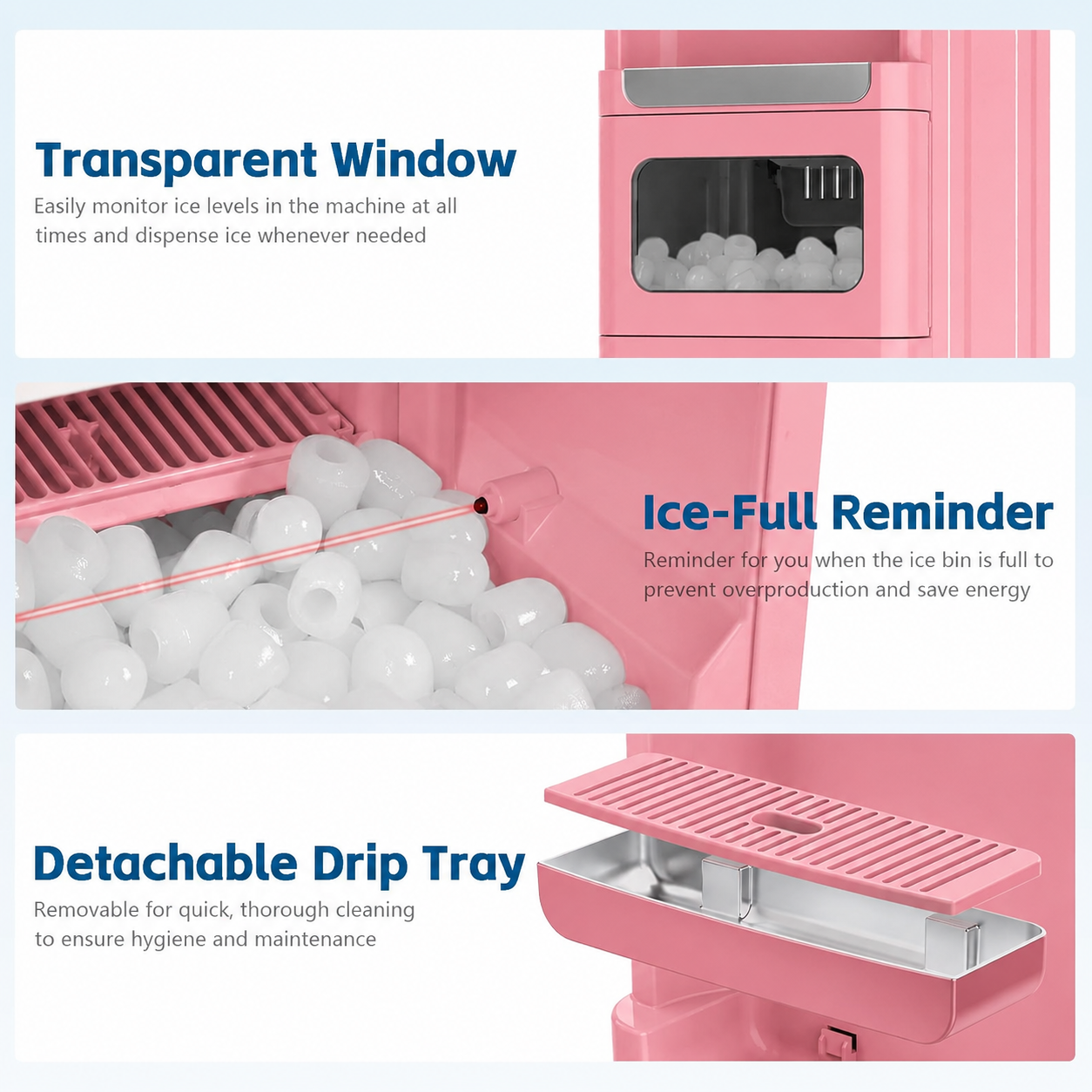 3-in-1 Water Dispenser | 9 Ice Cubes in 7 Min