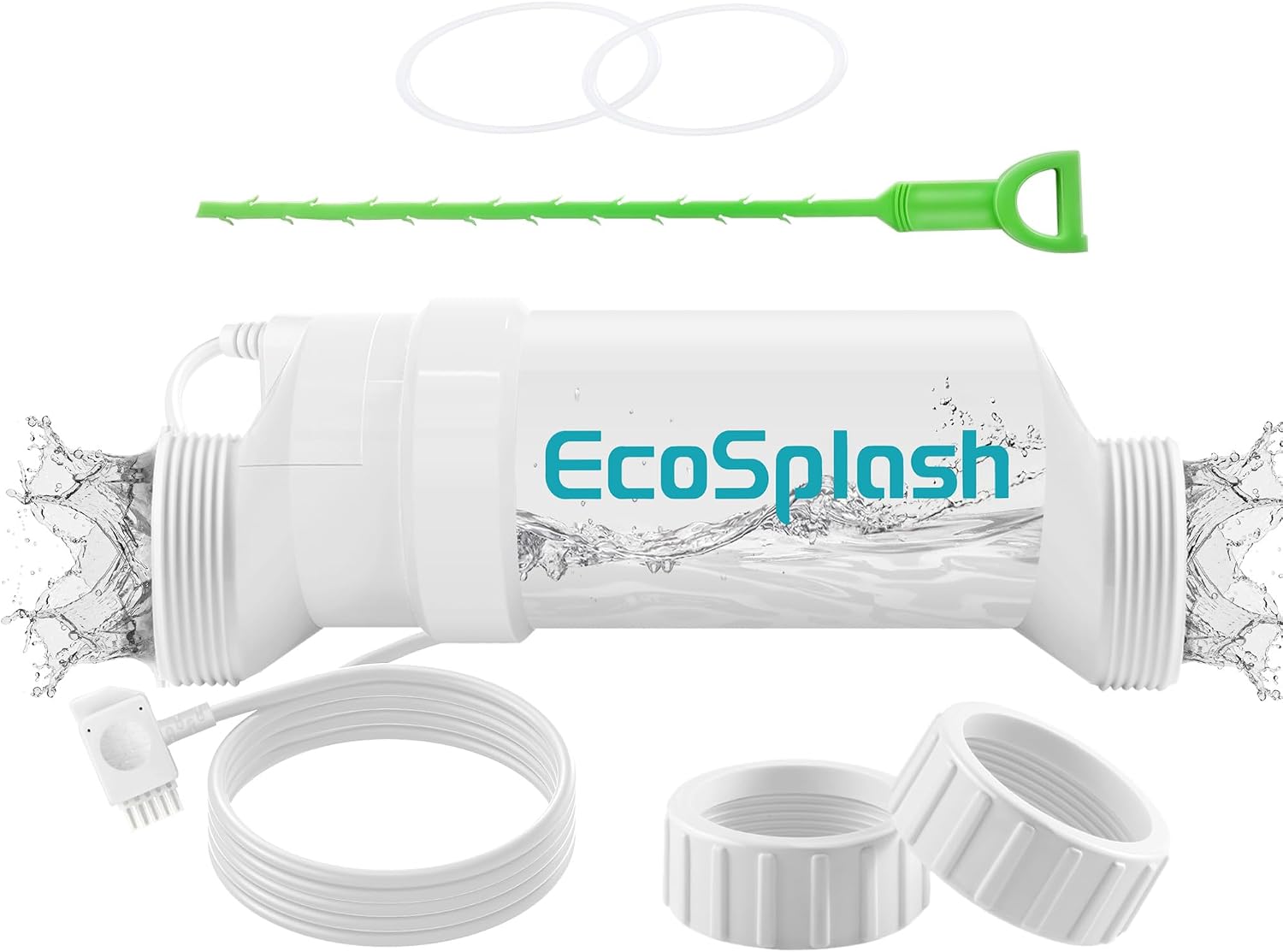 Salt Cell, Fits for Hayward T-15 Salt Chlorine Generator | Pool Salt Cell Replacement for Swimming Pool up to 40,000 Gallons, Titanium Plate of Longer Service Life