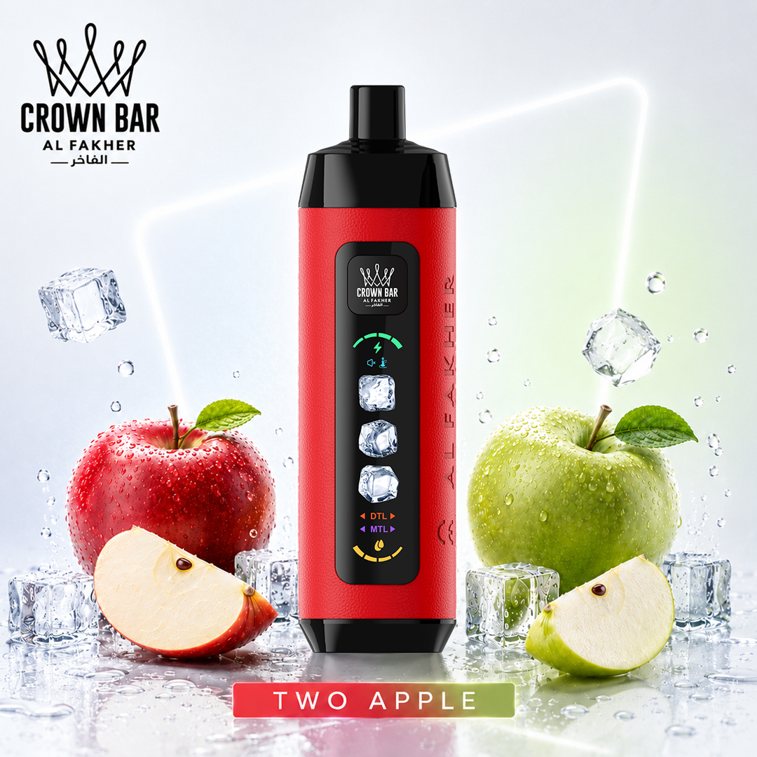 Al Fakher Crown Bar 15K Ice Adjust – Puff à fraîcheur réglable