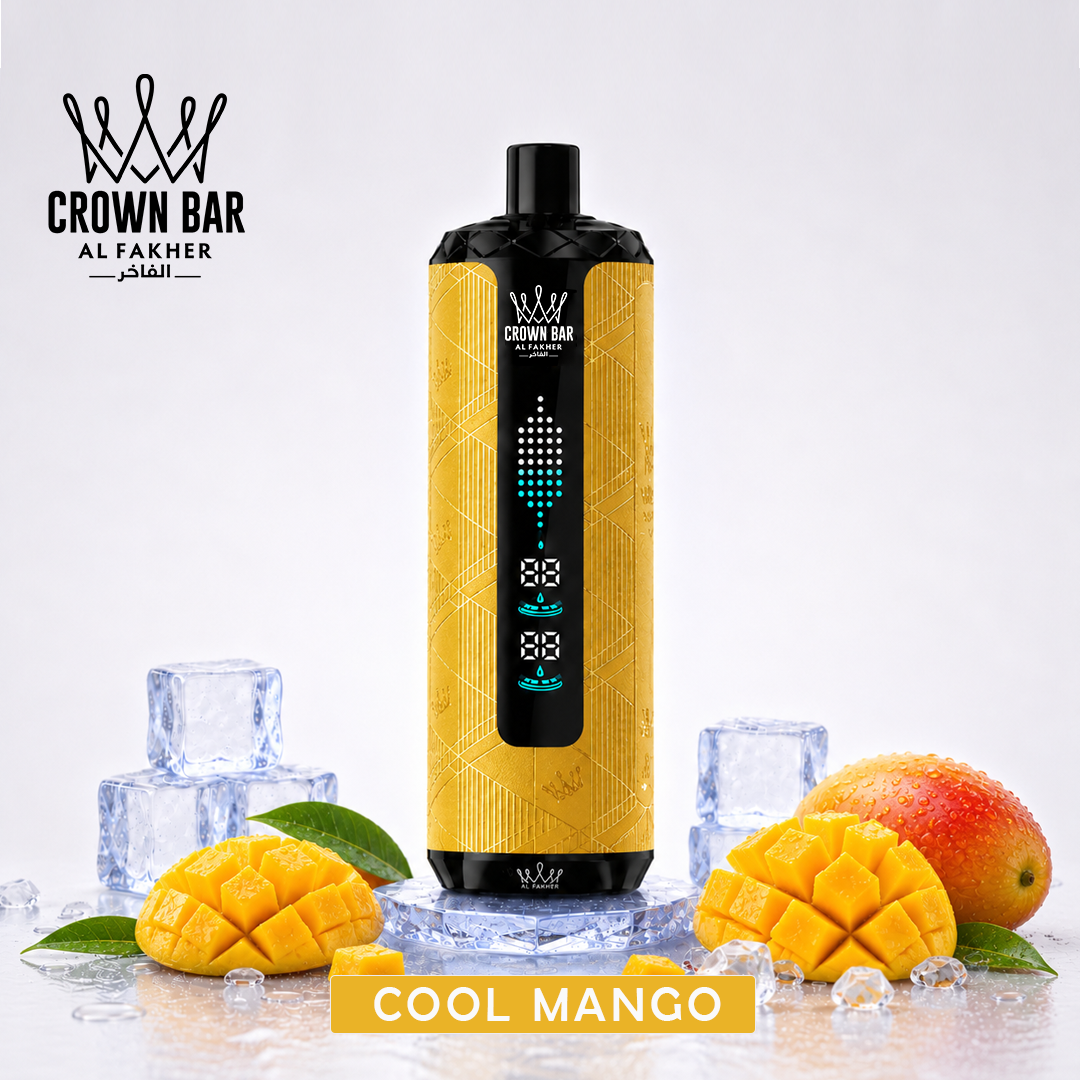Al Fakher Crown Bar 40K Mega Max – Puff 40 000 bouffées