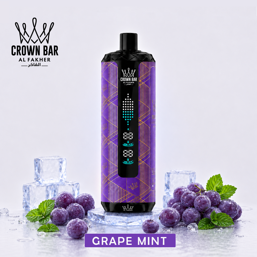 Al Fakher Crown Bar 40K Mega Max – Puff 40 000 bouffées