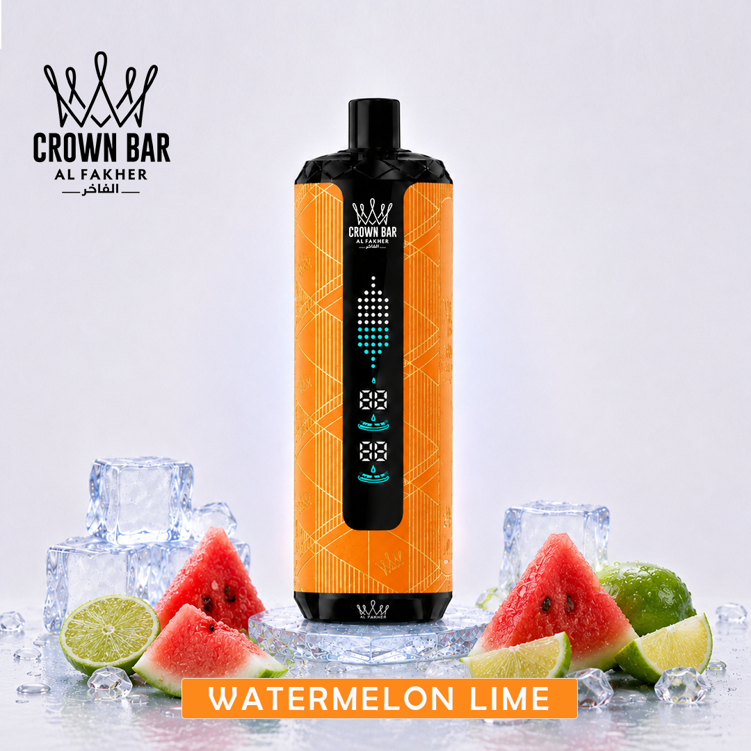Al Fakher Crown Bar 40K Mega Max – Puff 40 000 bouffées