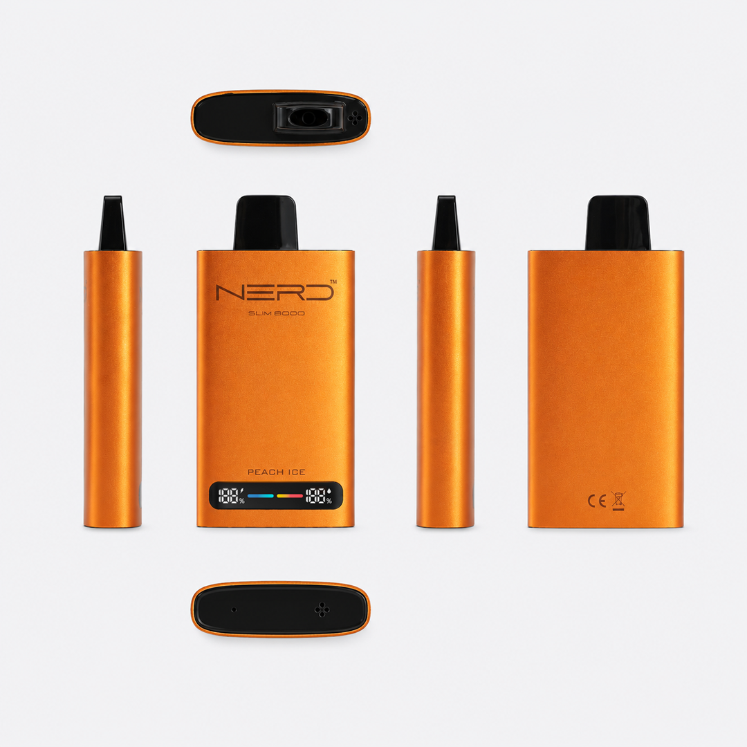 NERD SLIM 8000 – Puff compacte 8 000 bouffées