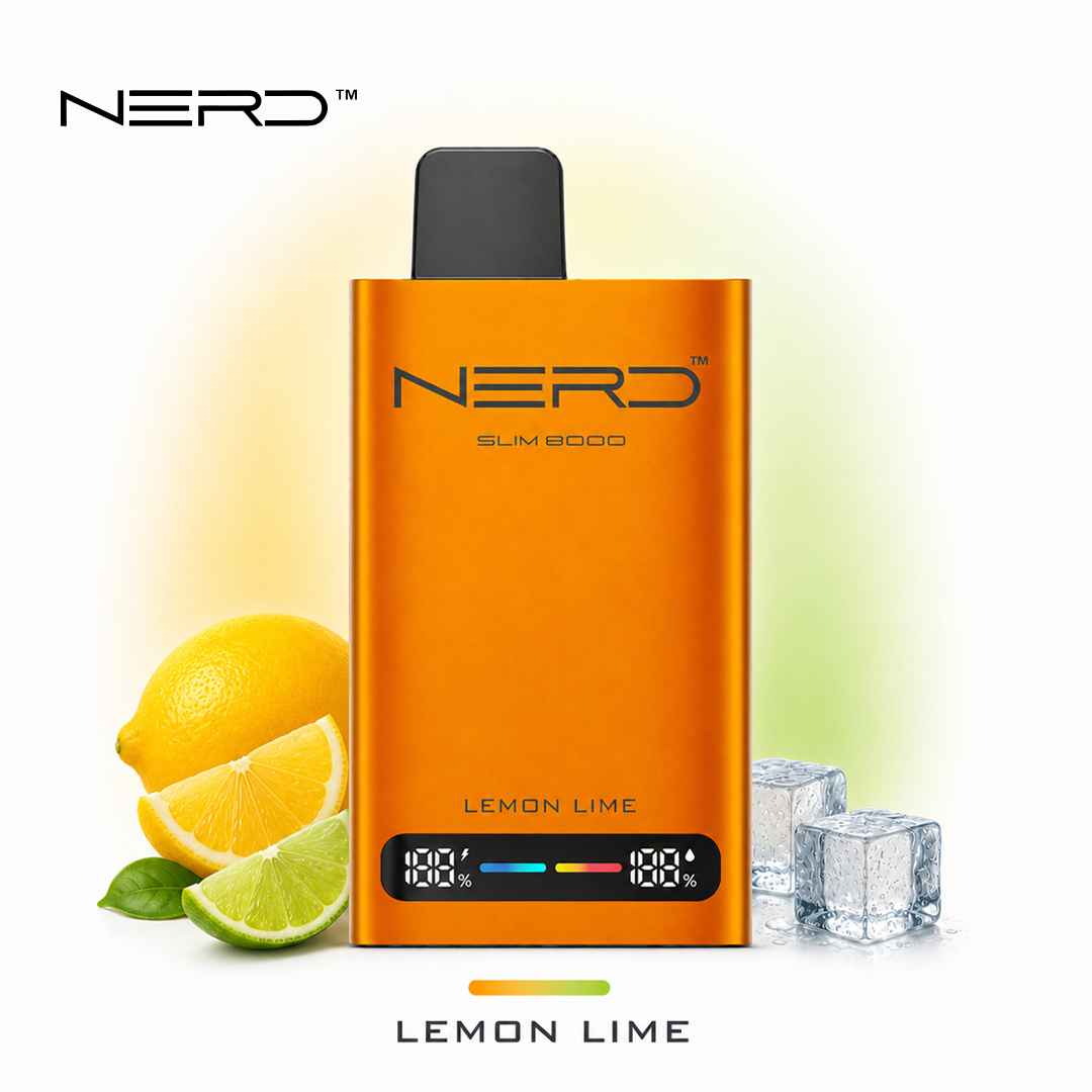NERD SLIM 8000 – Puff compacte 8 000 bouffées