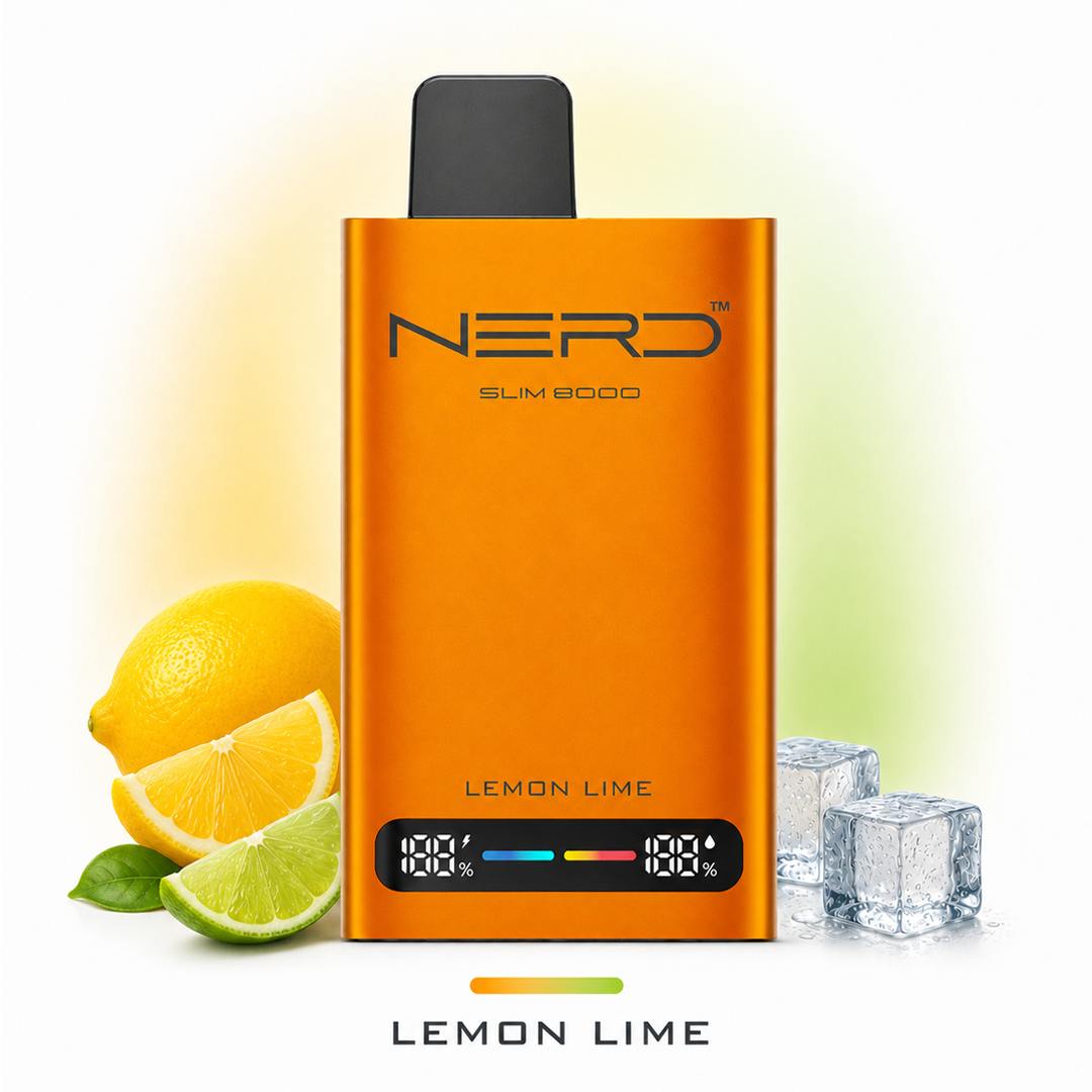 NERD SLIM 8000 – Puff compacte 8 000 bouffées