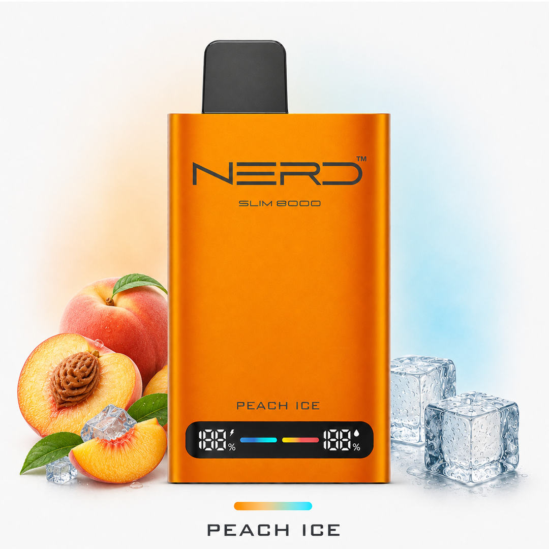 NERD SLIM 8000 – Puff compacte 8 000 bouffées