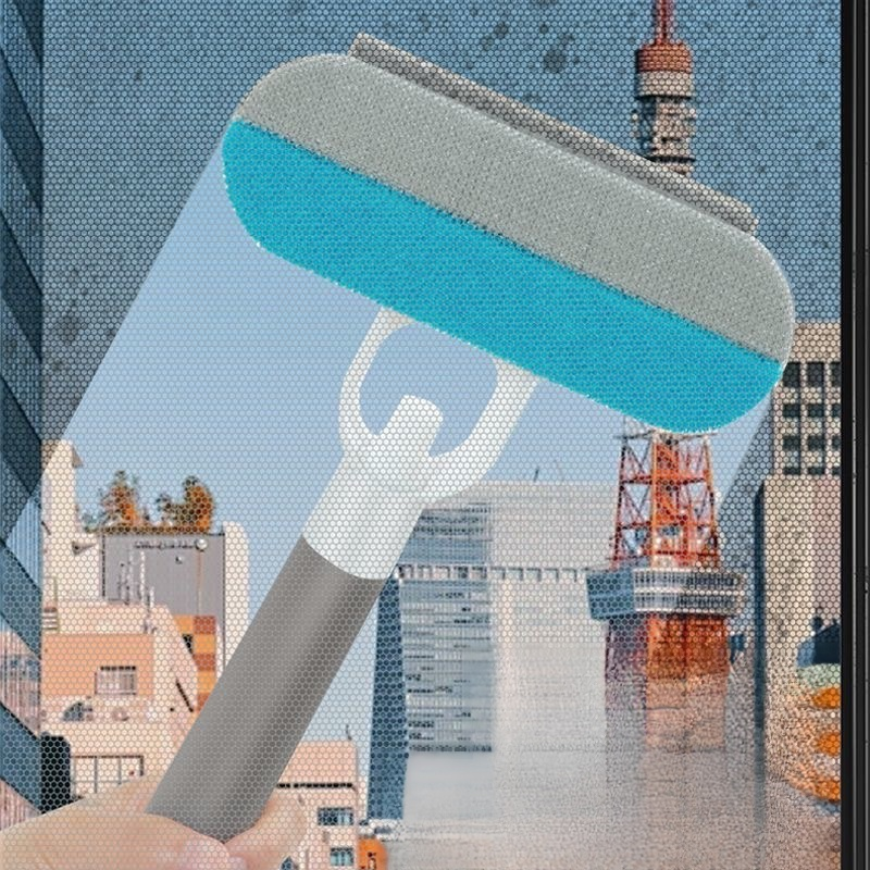  3-in-1 Carpet, Bed & Screen Pet Hair Spray Brush Remover