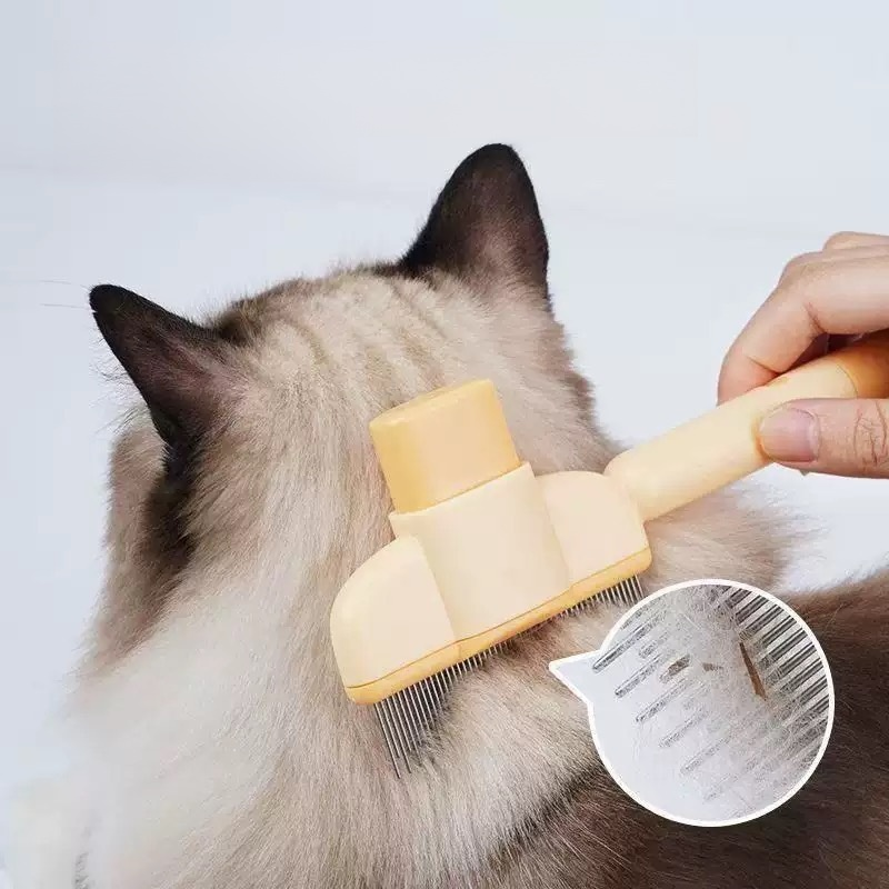  Pet Fine-Tooth Dematting Comb