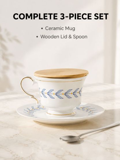 Ceramic Cup Set in Fresh Style