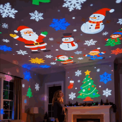 Christmas USB decoration creating a festive holiday atmosphere