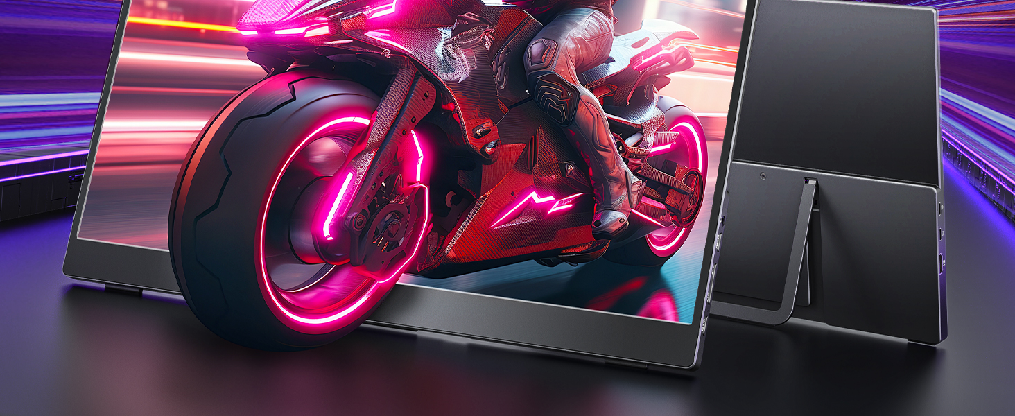 Portable monitor for work and gaming