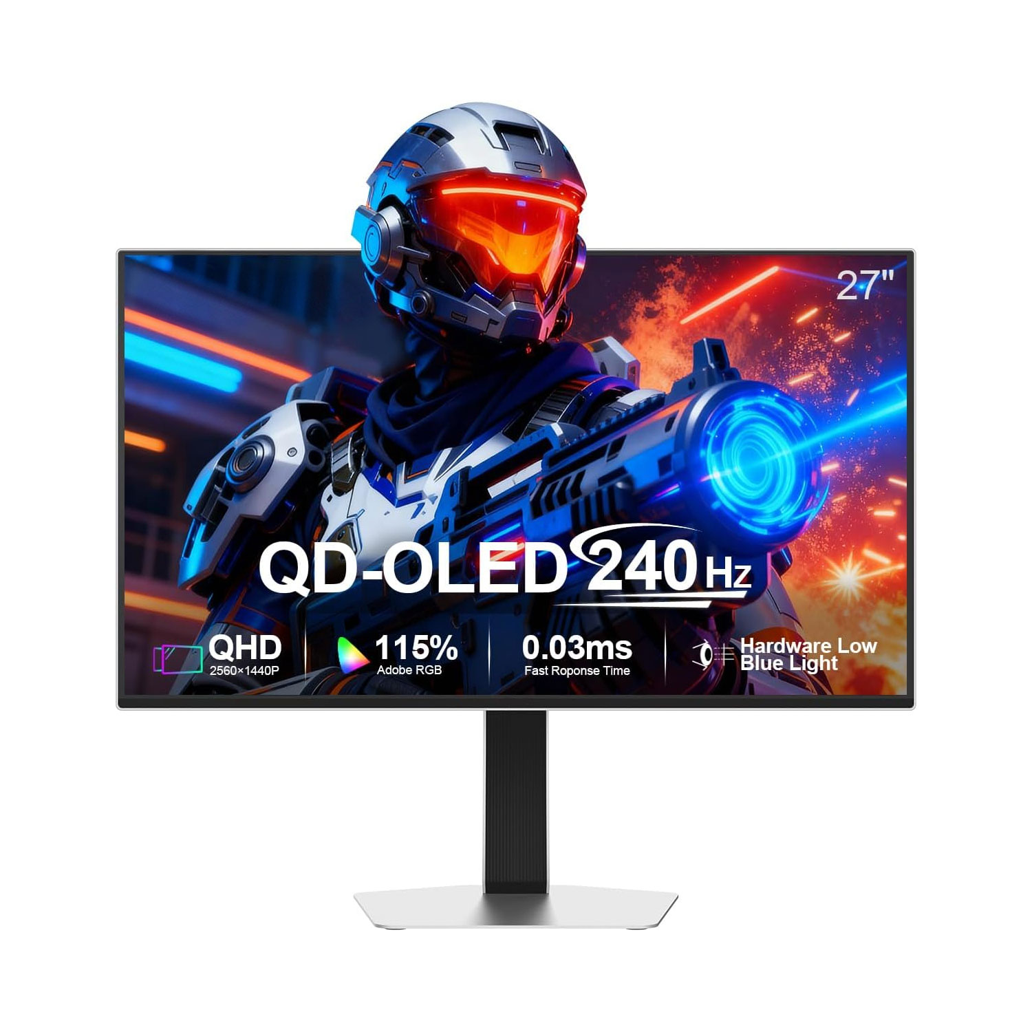 🎮 27” QD-OLED Gaming Monitor – 2K QHD, 240Hz, 0.03ms ⚡🔥
